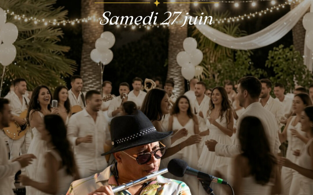 Soirée blanche latino au Grand Hôtel des Lecques