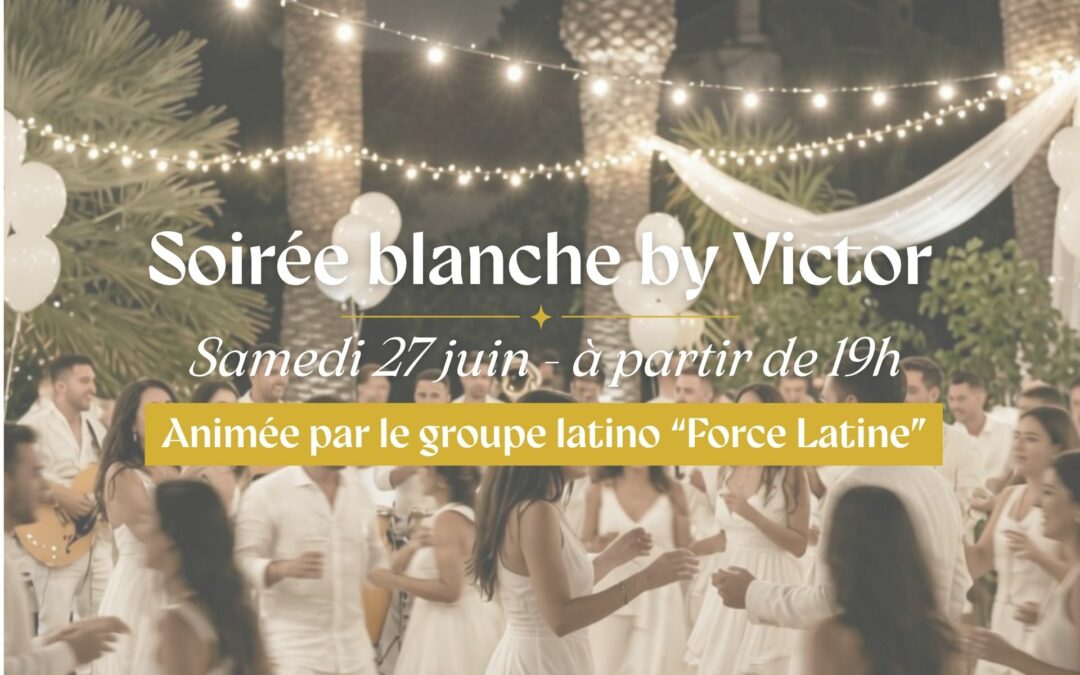 Soirée blanche latino au Grand Hôtel des Lecques