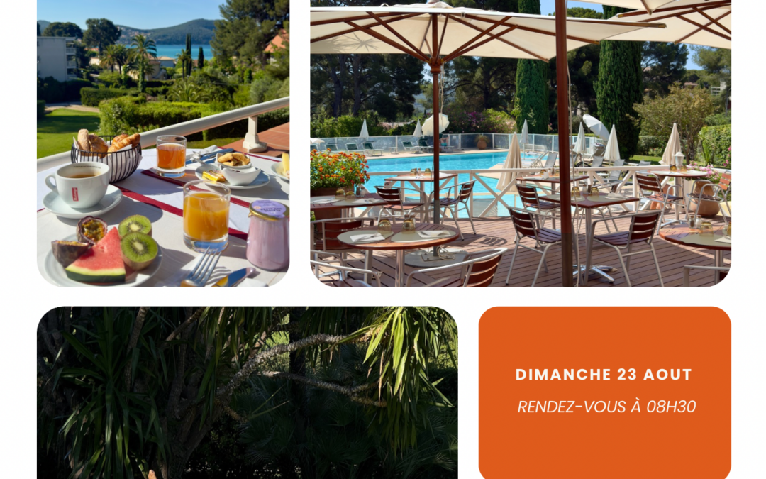 Pilates & petit-déjeuner le 23 août.